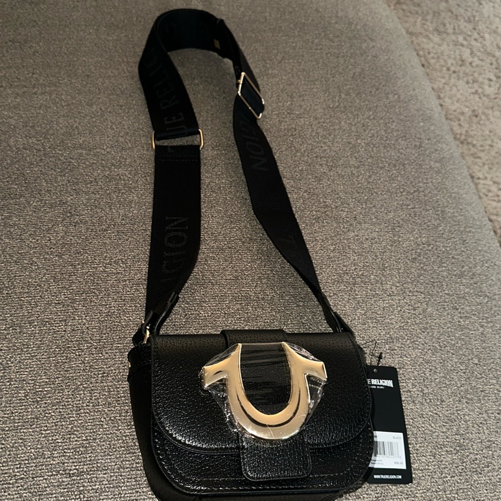 True Religion ❤️ Mini Horseshoe Crossbody Bag~NWT